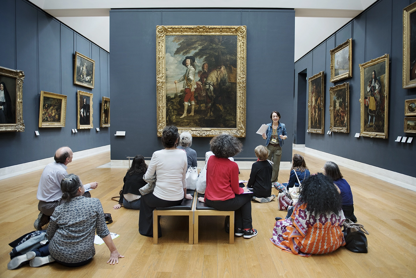 Museum Interior Louvre