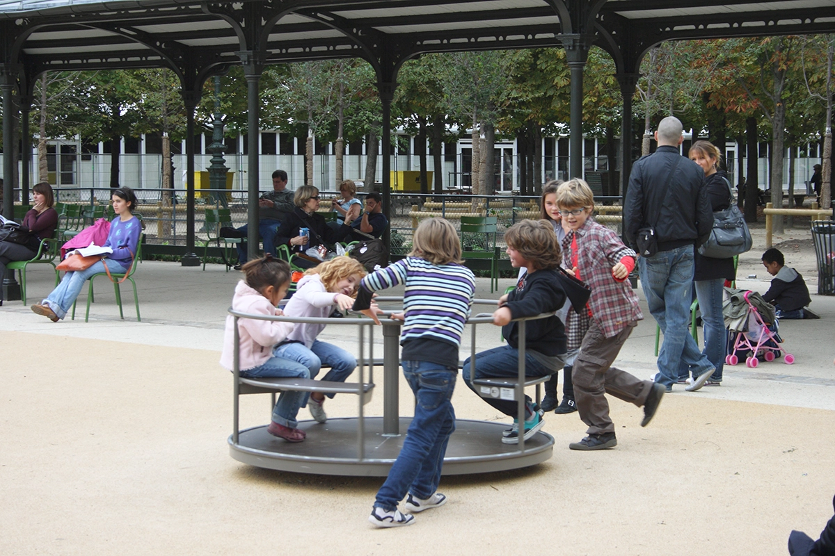 tour du jardin des tuileries km