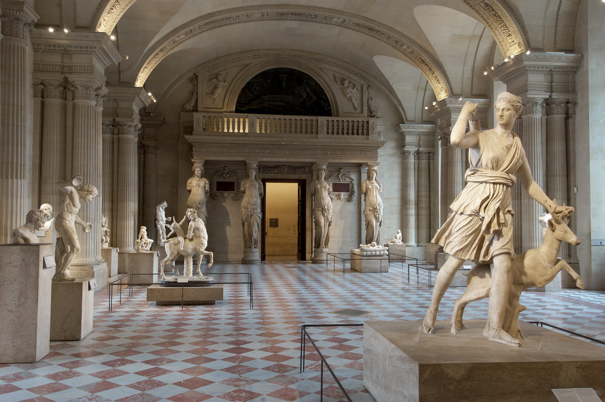 Column Statue of a King, French