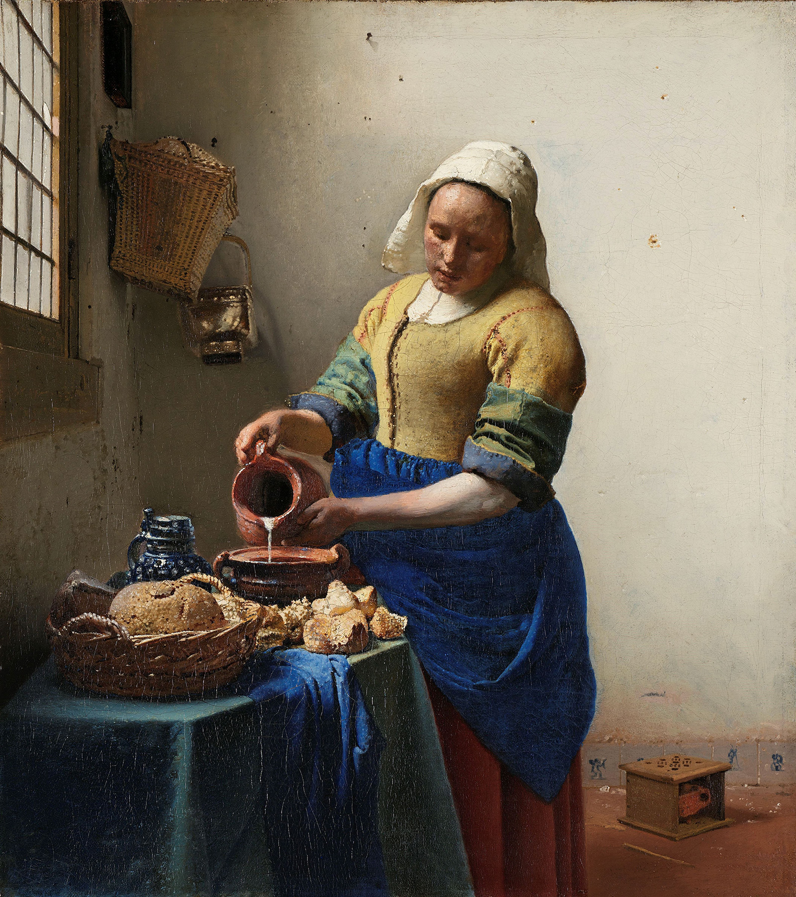 complete list of vermeer paintings