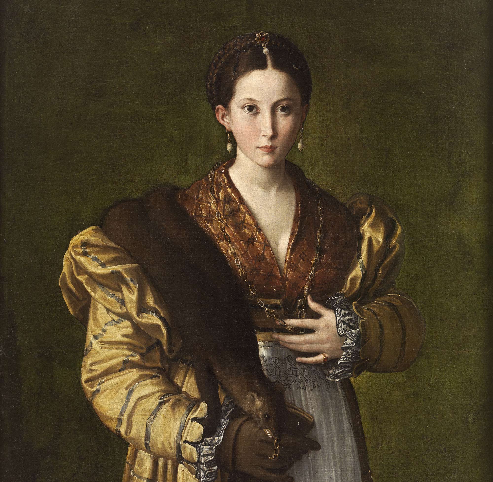 Francesco Mazzola Dit Il Parmigianino Portrait De Jeune Femme Dit Aussi Antea 